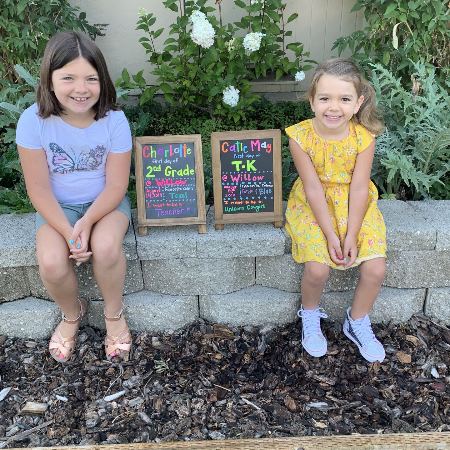 Charlotte and Catie Grant